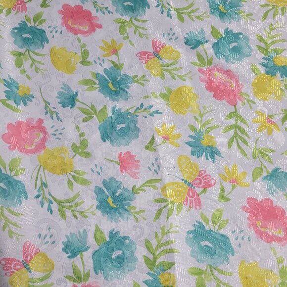 Table cloth spring summer Easter rectangular kitchen dining room Linen - Picture 2 of 3